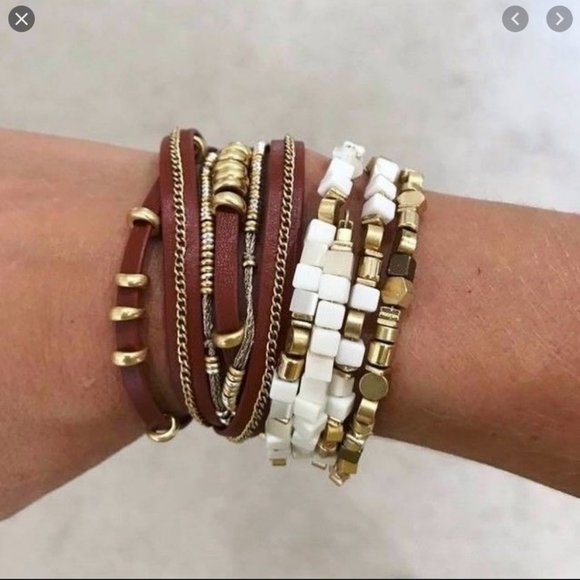 NEW - Gia Coil Bracelet by Stella & Dot - Picture 4 of 8